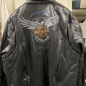 115th Anniversary  Harley-Davidson leather jacket.